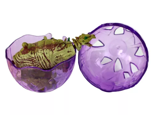 Dinoszaurusz figura tojás 3 színben 9 cm