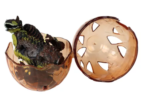 Dinoszaurusz figura tojás 3 színben 9 cm