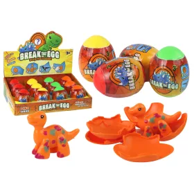   Varázslatos Törőtojás Dinoszaurusz Héjban 4 Színben 6 cm