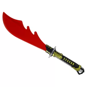 Izzó piros machete harci fegyver