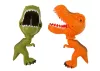Tyrannosaurus dinoszaurusz figura, mozgatható farokállkapocs, 2 típus