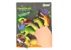 Dinoszauruszok gumi szenzoros ujjbábok