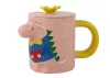 Dinoszaurusz rózsaszín dinoszaurusz infuser bögre 400 ml