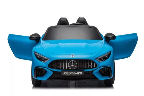 Mercedes AMG SL63 akkumulátoros autó, kékre fényezve