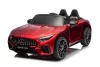 Mercedes AMG SL63 akkumulátoros autó, pirosra fényezve