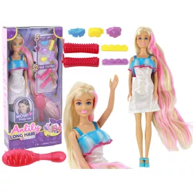 Anlily Dolls Hosszú Szőke Haj Frizurák Styling
