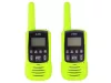 Walkie-Talkie zöld, 3 km-es hatótávolságú, kommunikációs eszköz
