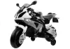 BMW S1000RR Silver - Elektromos Ride On Motorkerékpár