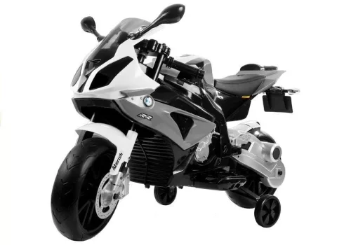 BMW S1000RR Silver - Elektromos Ride On Motorkerékpár