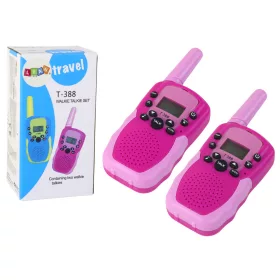   Walkie-talkie Walkie-talkie Rózsaszín, Hatótávolság 3km, Gyerekeknek