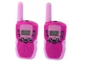 Walkie-talkie Walkie-talkie Rózsaszín, Hatótávolság 3km, Gyerekeknek