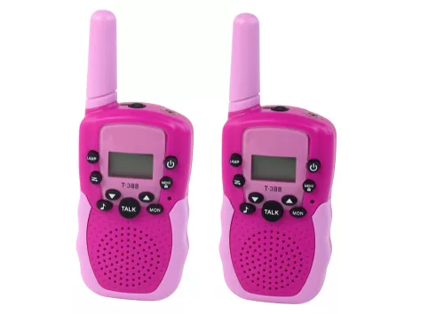 Walkie-talkie Walkie-talkie Rózsaszín, Hatótávolság 3km, Gyerekeknek