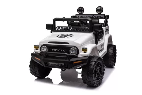 Akkumulátoros autó Toyota FJ fehér 4x4