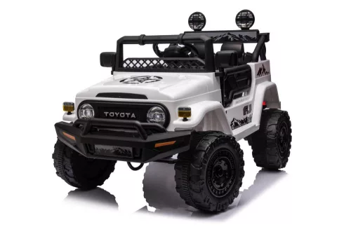 Akkumulátoros autó Toyota FJ fehér 4x4