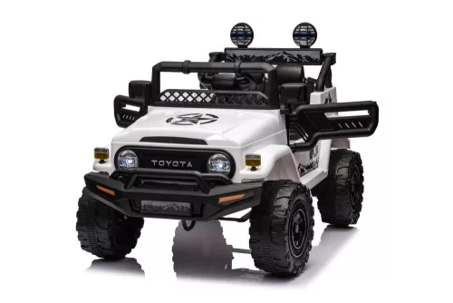 Akkumulátoros autó Toyota FJ fehér 4x4