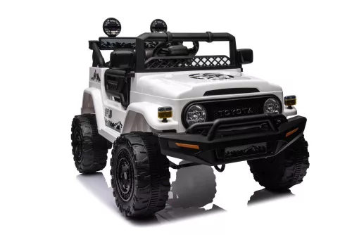 Akkumulátoros autó Toyota FJ fehér 4x4