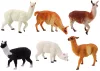Alpaka láma farm figura szett 6 db-os mix