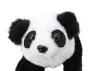 Interaktív plüss panda rózsaszín kék szállítóban