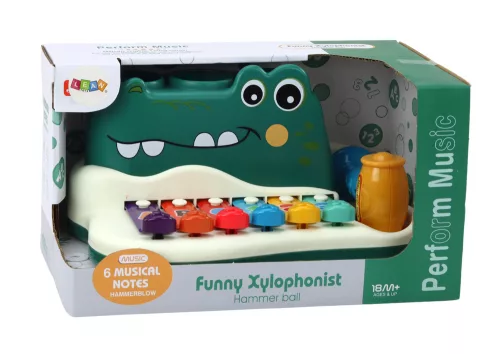 Cintányérok Zongora Krokodil Orgona Kalapács Golyók Oktatóhangszer