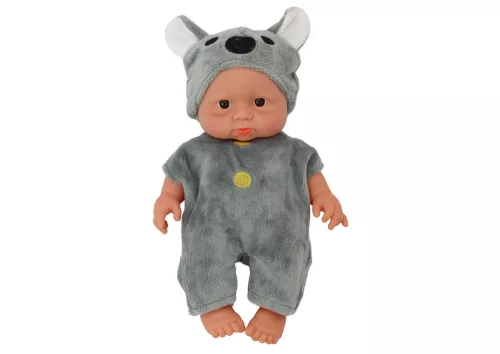 Kis babababa, szürke ruhák, koala kalap