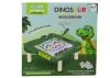 Dinoszaurusz Oktató Mágneses Tábla Kirakós Játékokhoz Zöld