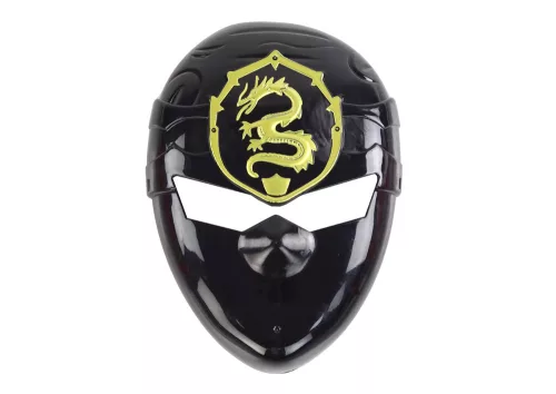Ninja harcos maszk szett kardok tőrök piros dekorációk