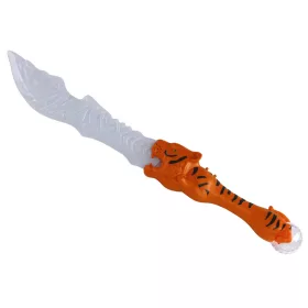 Fénykard, tigris alakú nyél, narancssárga