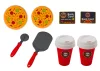 Set Shop Pizza Kávéfőző Italok Pénztárgép