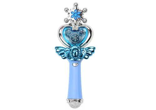 Hercegnő pálcája színes fények kéken hangzik