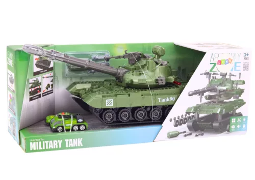 Tank katonai járművek barkács szétszerelése hangok felfüggesztés készlet