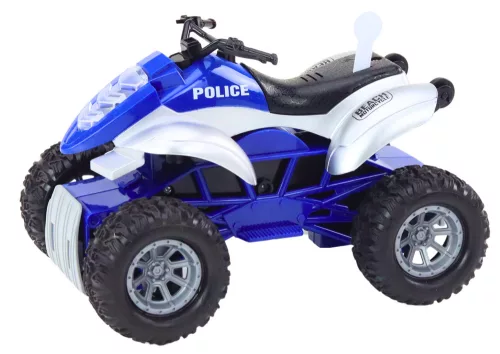 Rendőrségi Quad utánfutóval hajó és motorcsónak szállítására