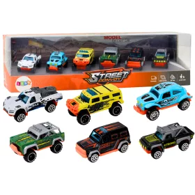 Fém terepjáró készlet 1:64 6 darabos