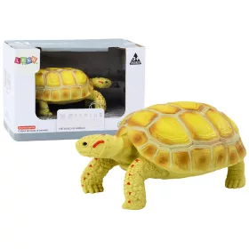 Gyűjthető teknős figura hüllő sárga C