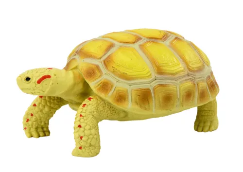 Gyűjthető teknős figura hüllő sárga C