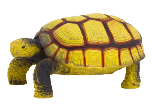 Gyűjthető teknős figura hüllő bézs és barna D