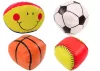 Puha sportlabdák, kosárlabda, rögbi, amerikai foci, baseball, 4 darabos szett.