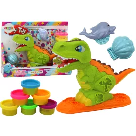   Dinoszaurusz gyurma készlet 6 színben Delfin formák Fésűkagyló