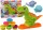 Dinoszaurusz gyurma készlet 6 színben Delfin formák Fésűkagyló