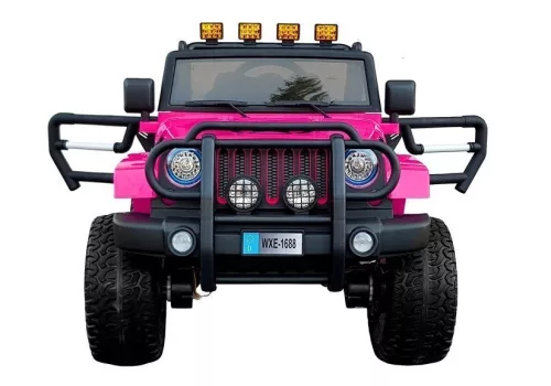 Elektromos kisautó WXE-1688 4x4 Rózsaszín