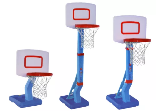 Kosárlabda Állítható Labdapumpa 138 cm Kék