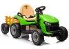 Akkumulátoros traktor BBH-030, zöld