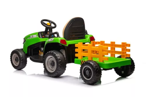 Akkumulátoros traktor BBH-030, zöld