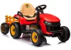 BBH-030 piros akkumulátoros traktor