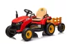 BBH-030 piros akkumulátoros traktor