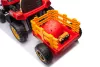 BBH-030 piros akkumulátoros traktor