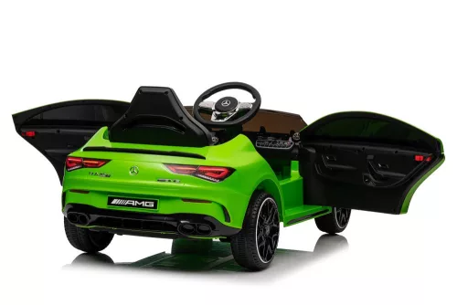 Akkumulátoros autó Mercedes CLA 45s AMG Green 4x4