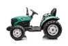 Akkumulátoros traktor HC-306 sötétzöld 24V