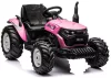 Akkumulátoros traktor HC-306 rózsaszín 24V