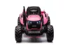 Akkumulátoros traktor HC-306 rózsaszín 24V