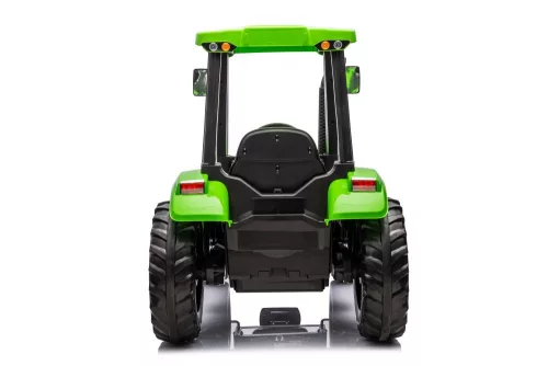 Akkumulátoros traktor A011 24V zöld